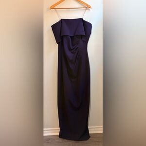 Marina Size 8 Purple Evening Gown